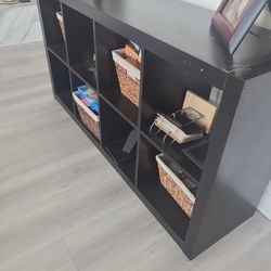 Black Shelf Unit