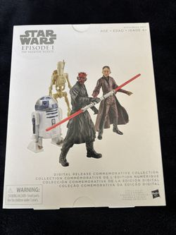 Star Wars Digital Release Commemorative Collection Figures Set Saga 1