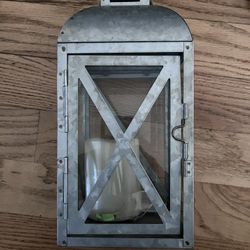 SEDLAV Galvanized metal candle lantern