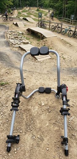 Yakima trunk mounted bike rack