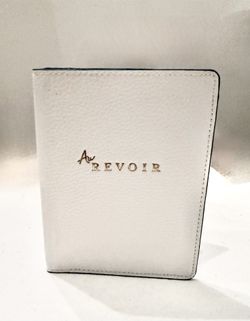 White Anthropologie Passport Holder