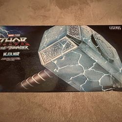 Marvel Legends Series Thor Hammer Mjolnir with Stand - Brand New, Sealed