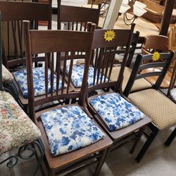 4 Antique Chairs 