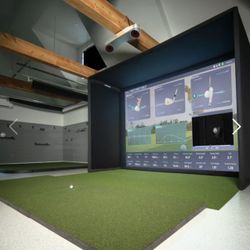 Sig Pro12 Square Golf Simulator Complete Package 