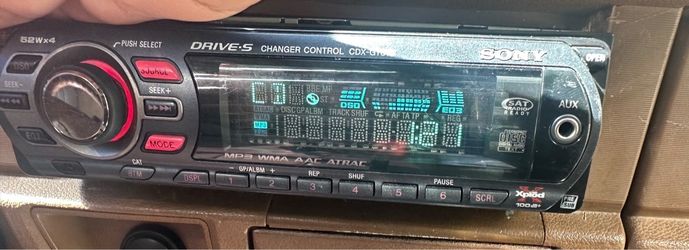 Sony CDX-GT Series Car CD Receiver