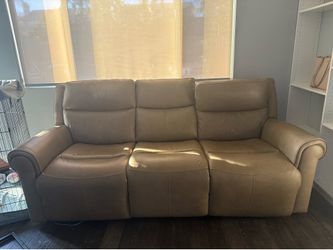 Leather Reclining Furniture Set OBO