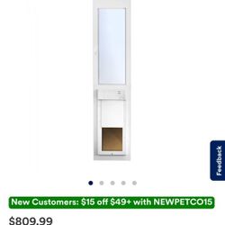 High Tech Pet Power Pet Cat Dog Fully Automatic Door Large