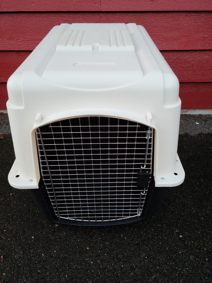 Great Condition Petco Large Plastic Dog Crate Kennel Extra Large