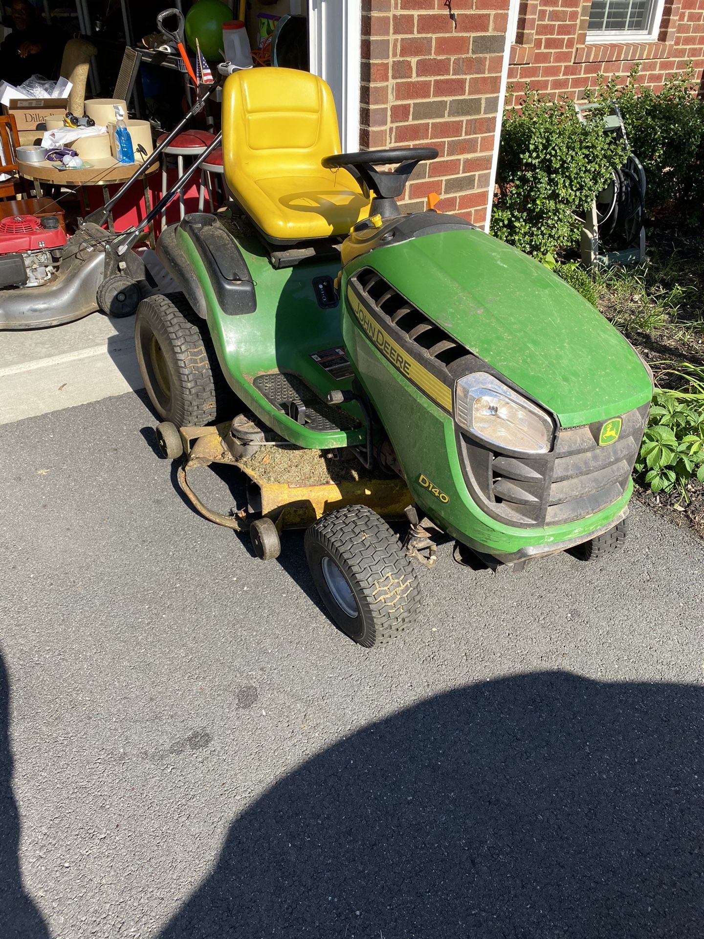 John Deere D140 for Sale in Dumfries, VA OfferUp