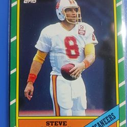 1986 Topps #374 Steve Young Rookie Card