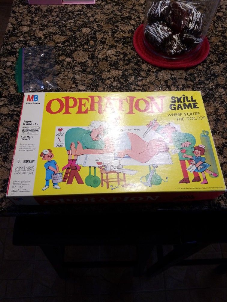Operation Game Board 1st Addition