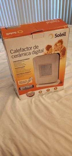 Digital Ceramic Heater By Soleil