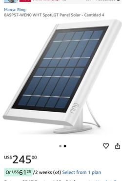 Panel  Solar para spotlight