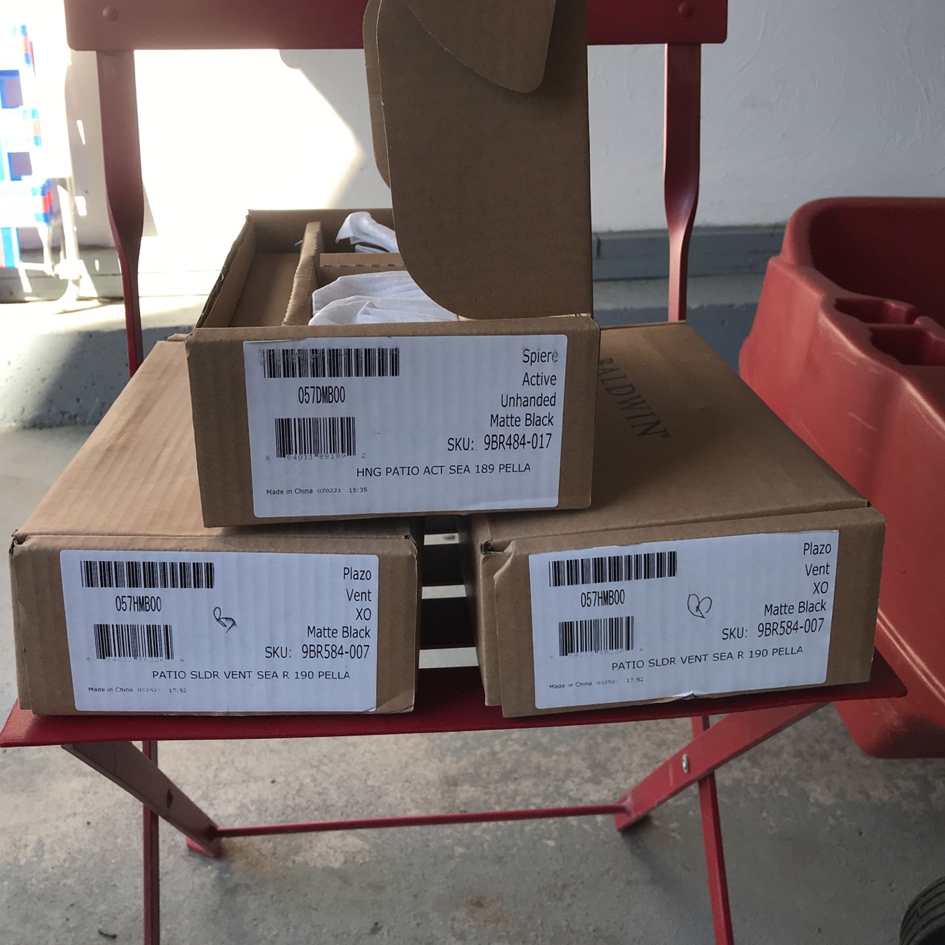 Baldwin Patio Door Sets Brand New