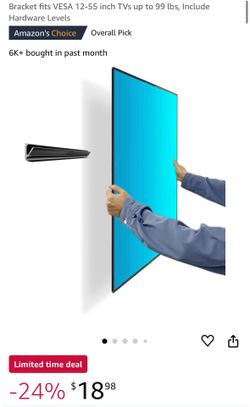 No Stud Television Mount ( Mount Anywhere On Drywall ) 