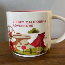 Starbucks You Are Here Mug Disney California Adventure Edition 