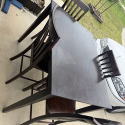Small family dining table
