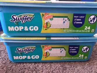 Swiffer Mop & Go Wet Mopping Cloths (10$$$ EACH)