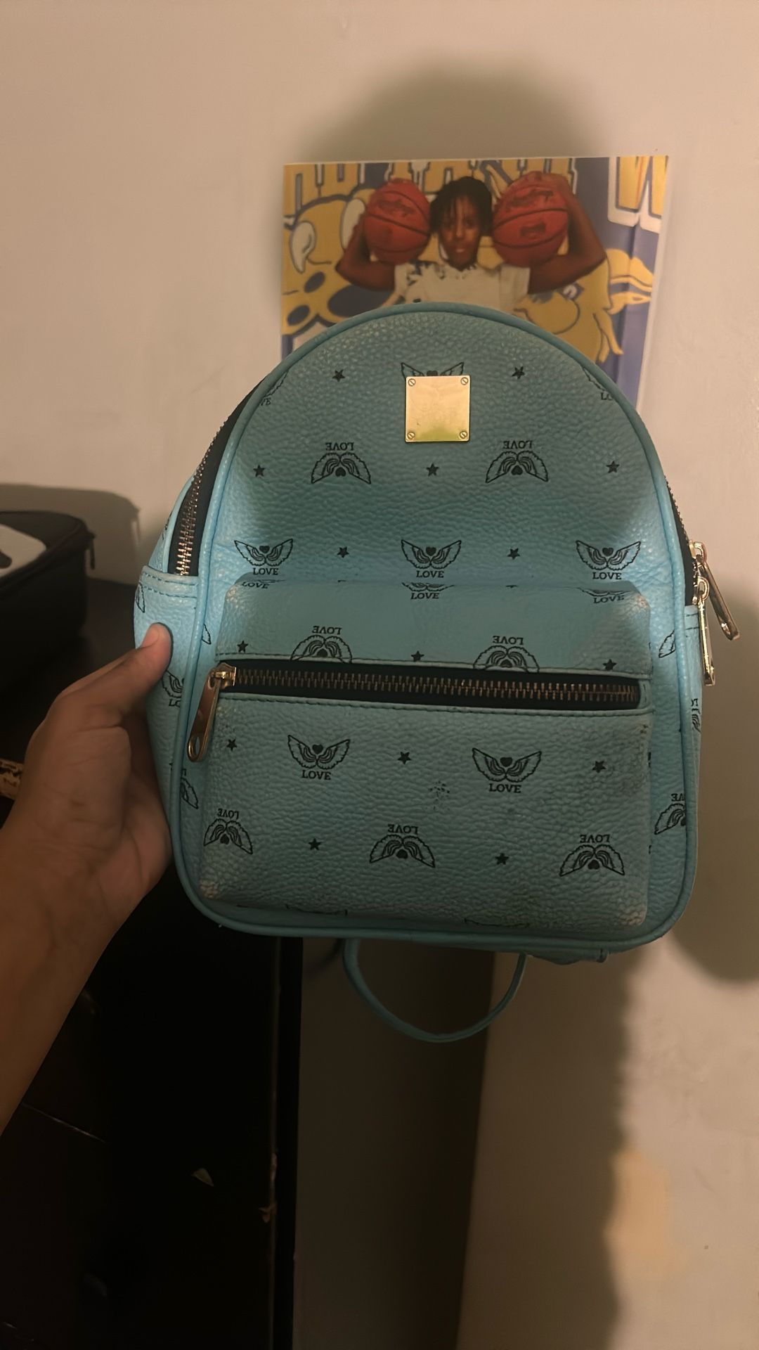 Clair’s minnie book bag