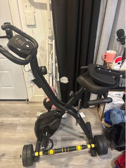 Folding exercise Workout bike