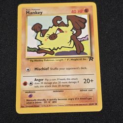 Mankey - Team Rocket