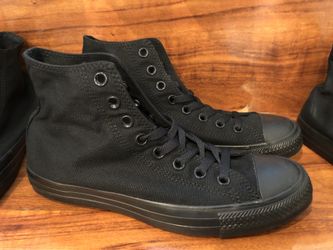 Converse High Top Black/Black M3310 Various Of Mens Sizes