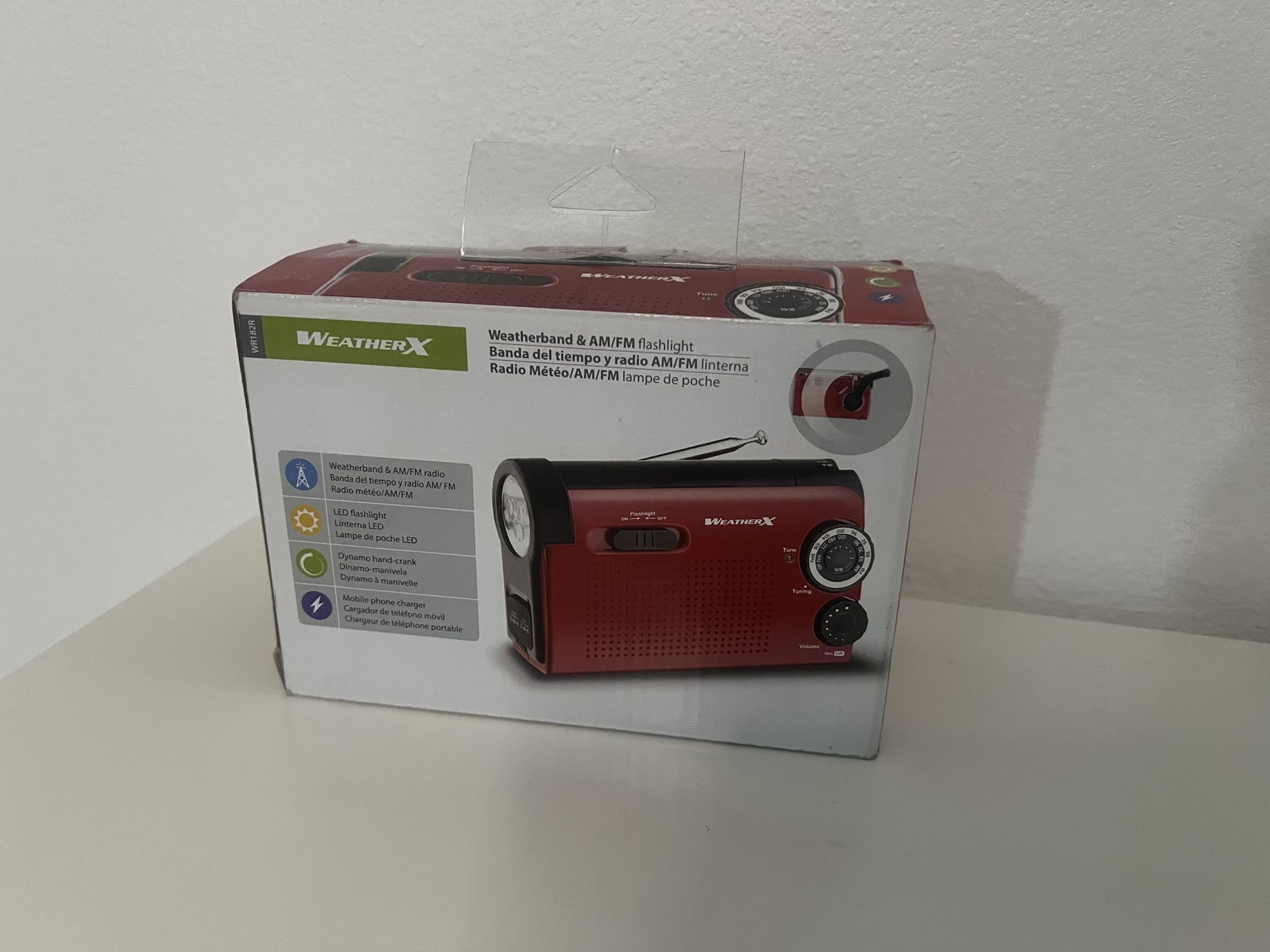 Weatherx Flashlight Weatherband Radio AM & FM