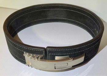 Suede leather 4” wide x 40” long weight belt