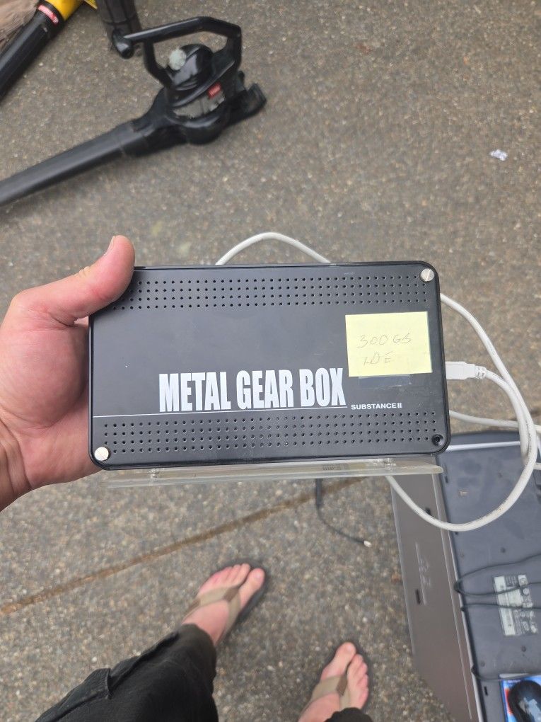 External Hard Drive With OLD Computer 