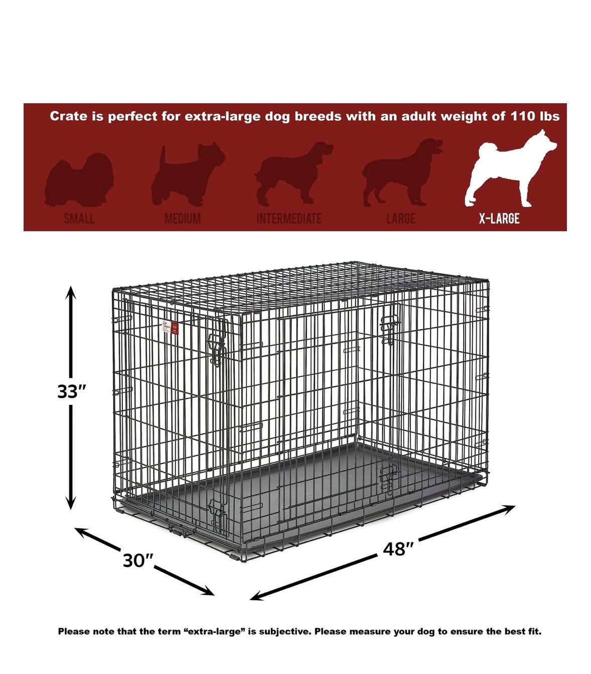 Large dog Crate