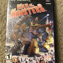 PS2 War Of The Monsters