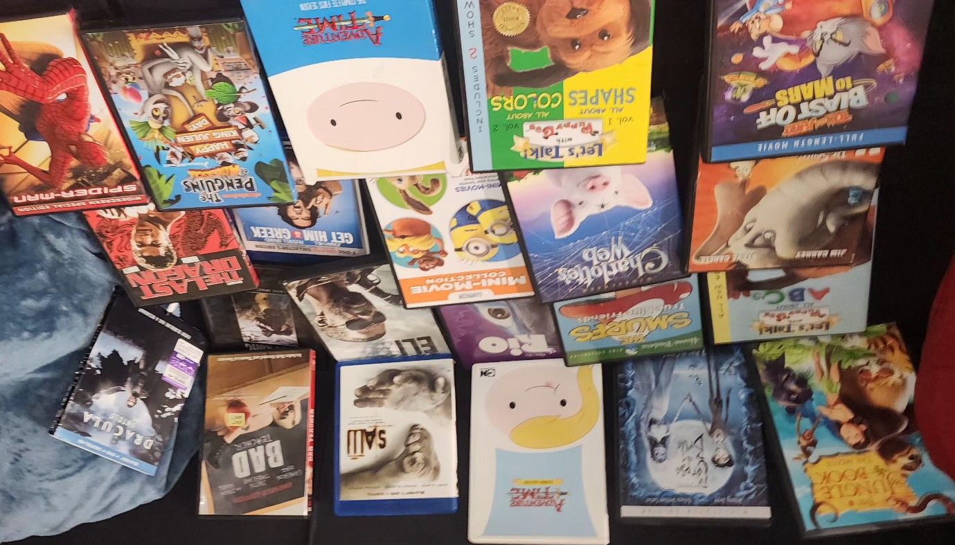 Lot Of 21 Kids & Family DVD Movies, Adventure, Action, Drama, Horror & Toons 