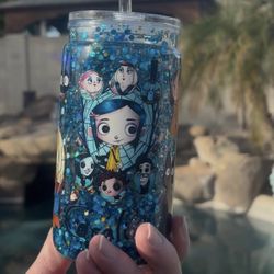 Coraline Snow Globe Tumbler