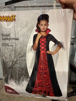 Royal vampiress costume for kids