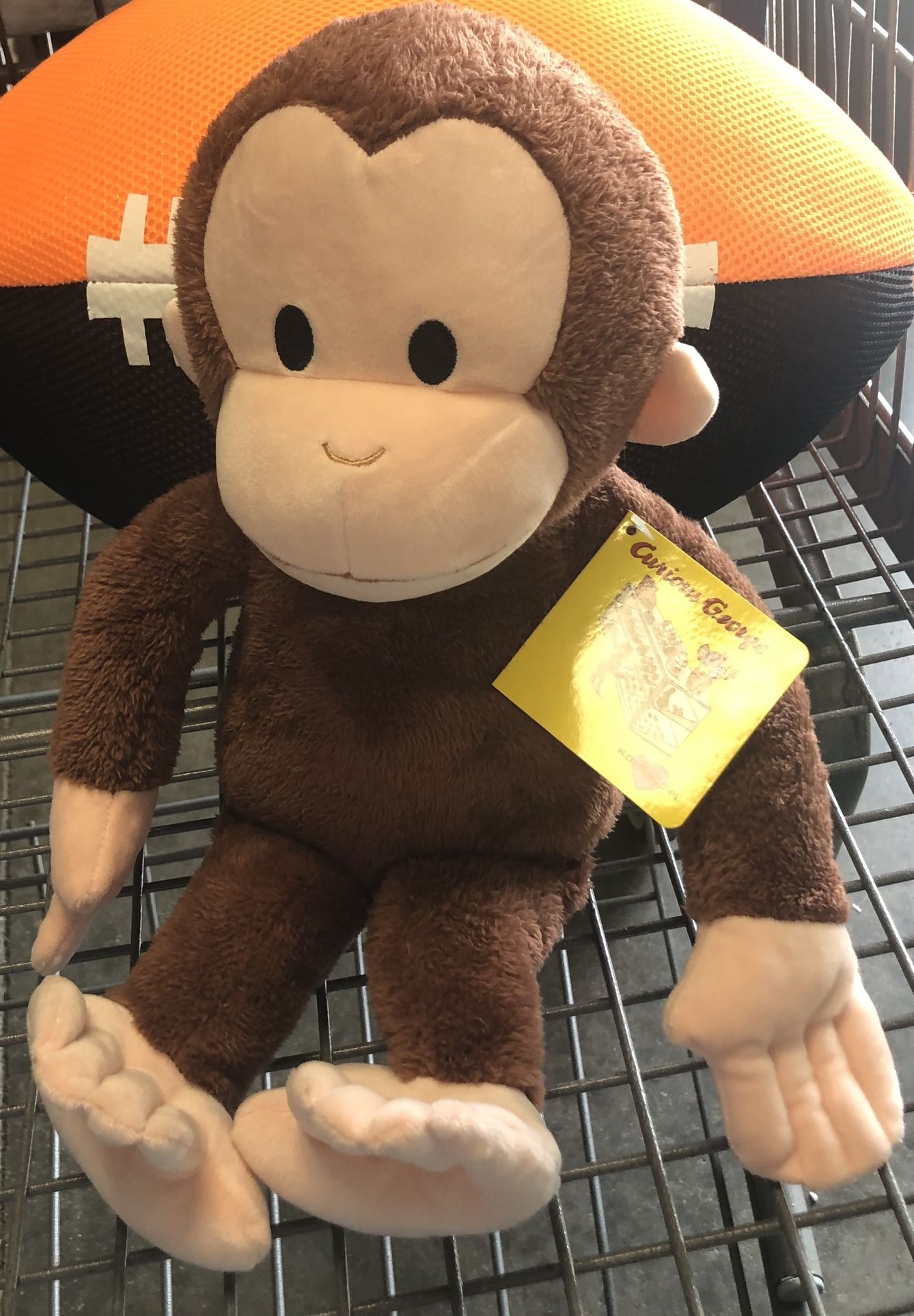 Kohl’s Cares Curious George Plush 15” Stuffed Animal Toy Brown Monkey