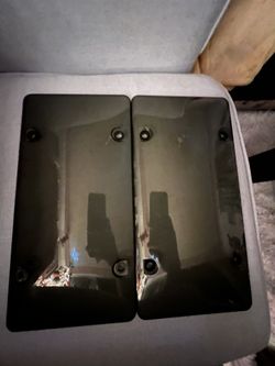 Tinted License Plate Cover