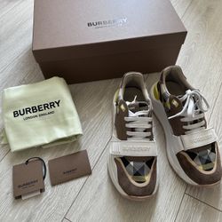 Burberry Ramsey Women Sneakers Size 39 