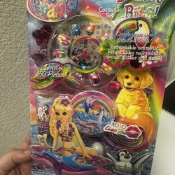New Lisa Frank Beauty Bits Cosmetic Set