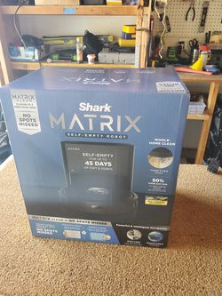 Shark Matrix Self-Empty Robot Vacuum – New/Unused