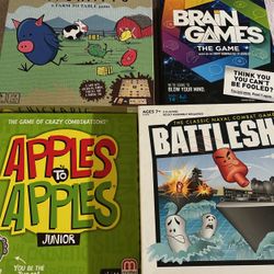 Board Games $10 Each