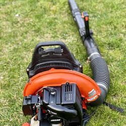 Cmmercial Grade  ECHO 233 MPH 651 CFM 63.3cc Gas 2-Stroke Backpack Leaf Blower with Tube Throttle