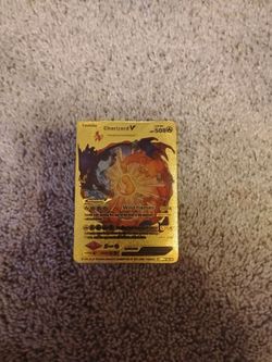 Golden the evolution Charizard gold