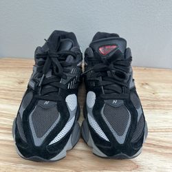 New Balance 9060 sneakers in the "Black Castlerock" colorway (Model: U9060BLK)