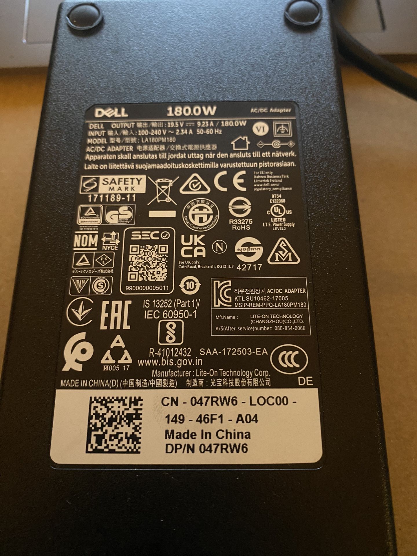 Dell Ac Adapter Charger