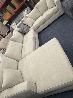Large L-Shaped Sectional Sofa with Chaise