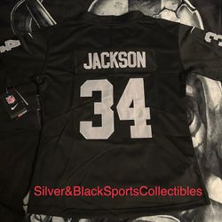 WOMENS STITCHED LAS VEGAS RAIDERS JERSEY SIZE SMALL UP TO 2XL Ships Same Day If Ordered Before 3pm PST