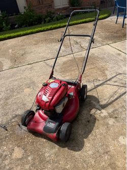 Craftsman 21" Hi-Tunnel Mulcher self-propelled lawn mower.