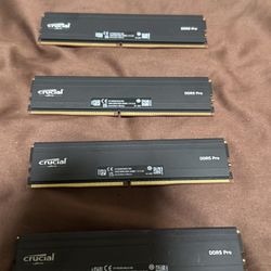 Crucial Pro 5600mhz 4x16 64gb DDR5
