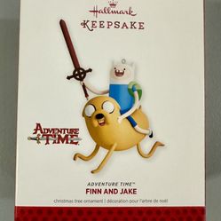 🎄2013 Hallmark Keepsake Christmas Ornament Adventure Time Finn and Jake Cartoon Network🎅