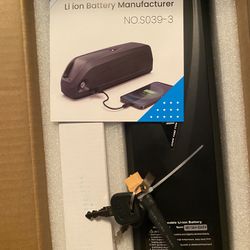 Li Ion E Bike Battery 48V 13AH 624WH   